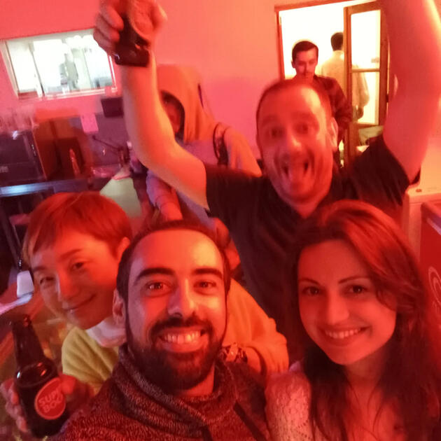 Group Photo - Pub Crawl Azores - PubCrawl in Ponta Delgada Rallye-Tascas